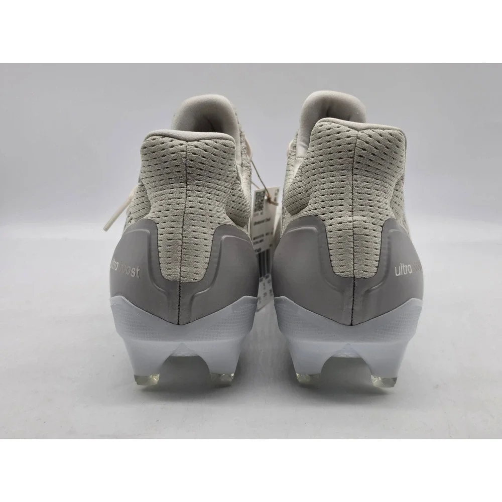 Adidas Ultraboost Cleat Men 9.5 Talc Granite White Football Cleats JP7409 NWOB